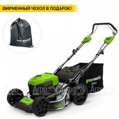 Газонокосилка аккумуляторная GreenWorks GD40LM46SP (без батареи и зарядного устройства) в Волжском