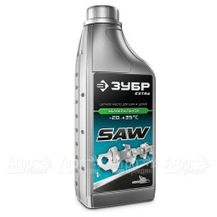 Масло минеральное Зубр Extra 1 л для смазки цепей в Волжском