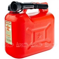 Канистра для топлива Звезда 5 л пластиковая с заливным устройством в Волжском