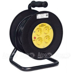 Удлинитель на катушке с 4-мя встроенными розетками на 50 м в Волжском