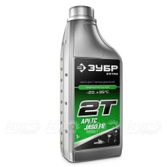 Масло минеральное Зубр Extra 2Т-М 1 л для 2-х тактных двигателей в Волжском