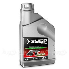 Масло минеральное Зубр Extra 4Т-SAE 30 0.6 л для 4-х тактных двигателей в Волжском