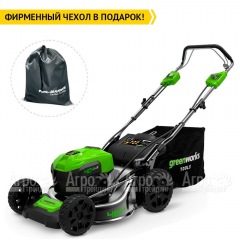 Газонокосилка аккумуляторная GreenWorks GD40LM46SPK6 в Волжском