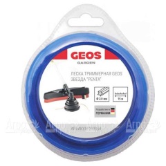 Леска триммерная звезда GEOS by Al-Ko Penta 2.0 мм, 15 м в блистере в Волжском