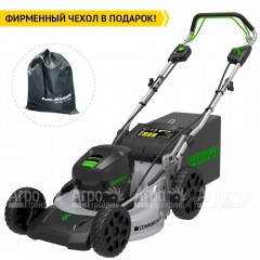 Газонокосилка аккумуляторная GreenWorks GC82LM46SPK5 в Волжском