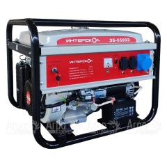 Бензогенератор Интерскол ЭБ-6500Э 5 кВт в Волжском