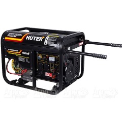 Бензогенератор Huter DY6500LXW 5 кВт с функцией сварки и колесами в Волжском