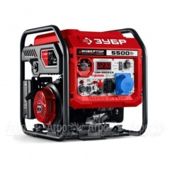 Бензогенератор инверторный Зубр СБИ-5500ЕА 5 кВт в Волжском