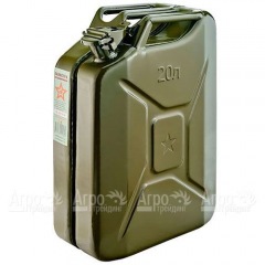 Канистра Звезда 20 л с фиксатором (металл 0.6 мм) в Волжском