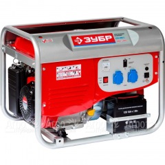 Бензогенератор Зубр ЗЭСБ-4000-Э 4 кВт с электростартером в Волжском