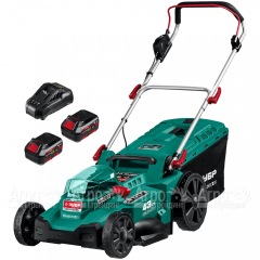 Газонокосилка аккумуляторная Зубр ГКЛ-4336-42 в Волжском