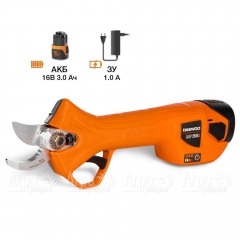 Аккумуляторный секатор Daewoo DAGP 2516Li SET в Волжском