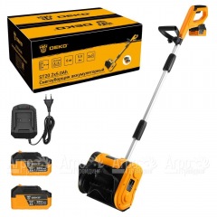 Снегоуборщик аккумуляторный DEKO ST20 2х5 Ач в Волжском