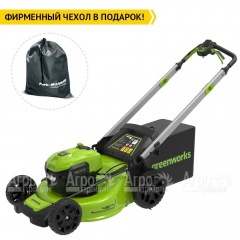 Газонокосилка аккумуляторная GreenWorks GD40LM48SP (без аккумулятора и зарядного устройства) в Волжском