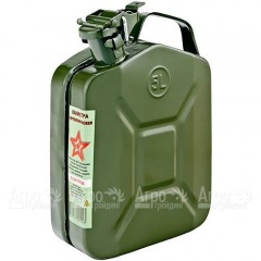 Канистра Звезда 5 л с фиксатором (металл 0.8 мм) в Волжском