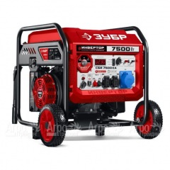 Бензиновый генератор инверторный Зубр СБИ-7500ЕА 7 кВт в Волжском