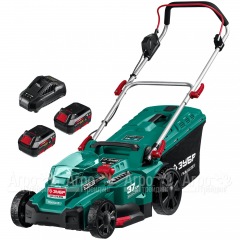 Газонокосилка аккумуляторная Зубр ГКЛ-3736-42 в Волжском