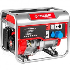 Бензогенератор Зубр ЗЭСБ-4500 4.5 кВт в Волжском