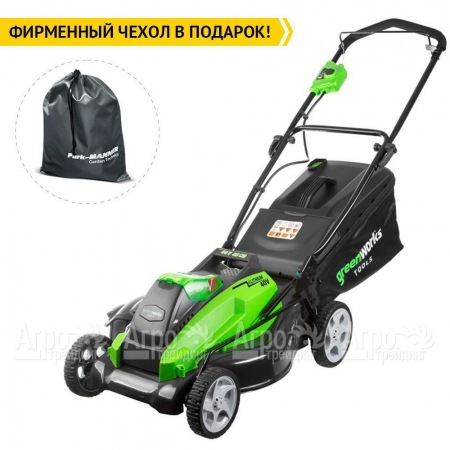Газонокосилка аккумуляторная GreenWorks G40LM45K4 в Волжском
