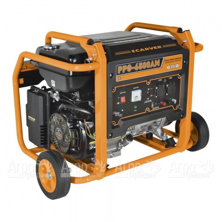 Бензогенератор Carver PPG-6500АM 5 кВт в Волжском