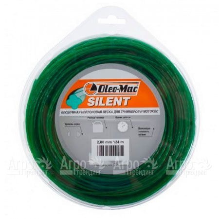 Леска 2.4 мм 88 м Black Titanium Twist для триммеров Oleo-Mac  в Волжском