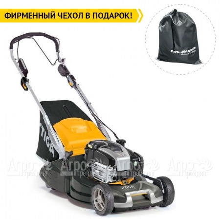 Газонокосилка бензиновая Stiga Twinclip 50 SVE-R B  в Волжском