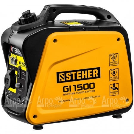Бензиновый генератор инверторный Steher GI-1500 1 кВт в Волжском