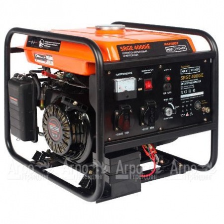 Инверторный генератор Patriot MaxPower SRGE 4000iE 3.2 кВт в Волжском