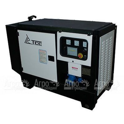 Дизельная электростанция TCC LS-28/1P в кожухе в Волжском