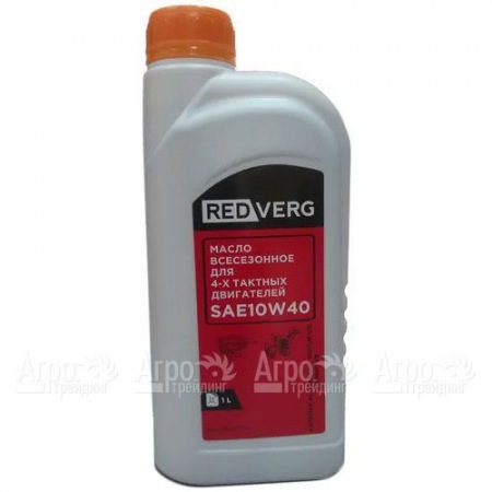 Масло полусинтетическое RedVerg SAE 10W40 1 л для 4-х тактных двигателей в Волжском