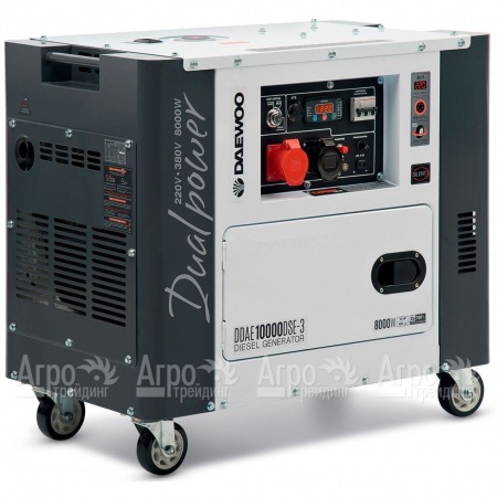Дизельгенератор Daewoo DDAE 10000DSE-3 DUAL POWER 220=380 7.2 кВт в Волжском