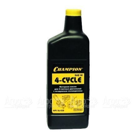 Масло минеральное Champion SAE30 0.6 л для 4-х тактных двигателей в Волжском
