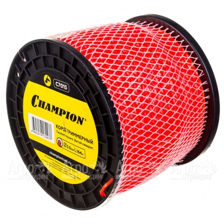 Корд триммерный Champion Twisted Square 3.0мм, 164м (витой квадрат)+нож  в Волжском