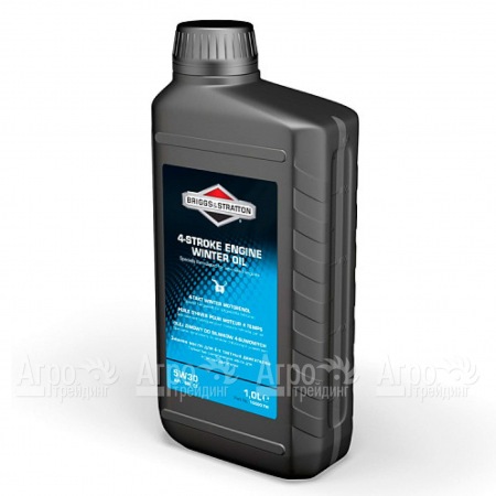 Масло синтетическое зимнее Briggs&#38;Stratton SAE 5W30 1 л для 4-тактных двигателей в Волжском