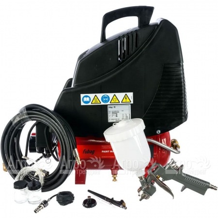 Компрессор поршневой безмасляный Fubag Paint Master Kit OL195 /6+ 3 предмета в Волжском