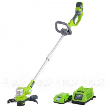 Аккумуляторный триммер GreenWorks G24ST30MK2 в Волжском