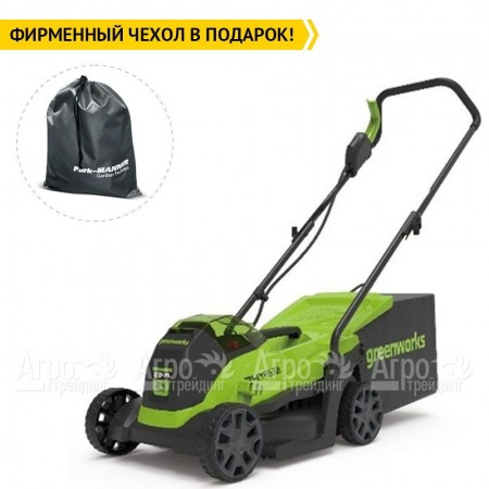 Газонокосилка аккумуляторная GreenWorks GD24LM33K4 в Волжском