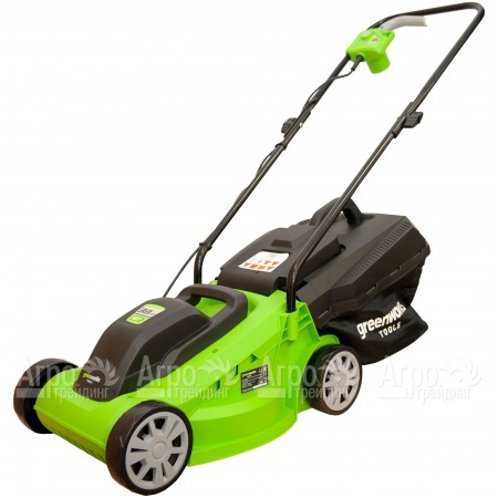 Газонокосилка электрическая GreenWorks GLM1232 1200 Вт в Волжском