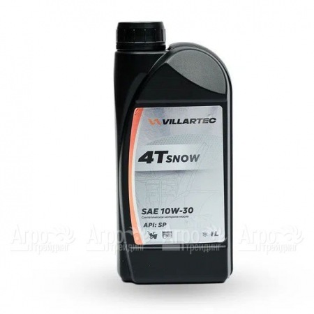 Масло моторное зимнее Villartec 4T Snow SAE 10W-30, 1 л для 4-х тактных двигателей в Волжском