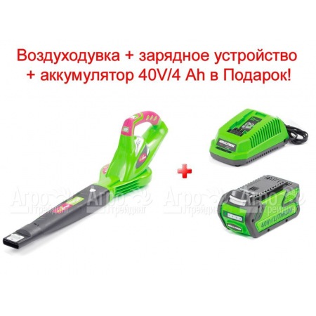 Воздуходувка аккумуляторная Monferme 24157M2 в Волжском