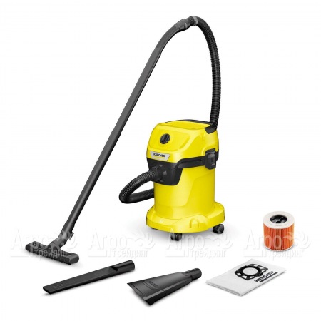 Хозяйственный пылесос Karcher WD 3 V-17/4/35 + Nozzles в Волжском