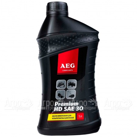 Масло AEG Premium HD SAE 30 API SJ/CF 1 л для 4-х тактных двигателей  в Волжском