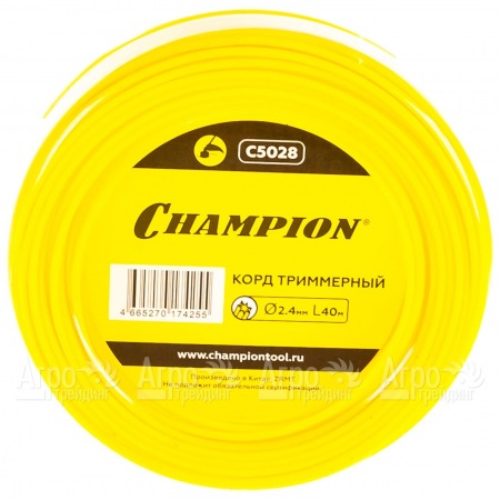 Корд триммерный Champion Star 2.4мм, 40м (звезда)  в Волжском