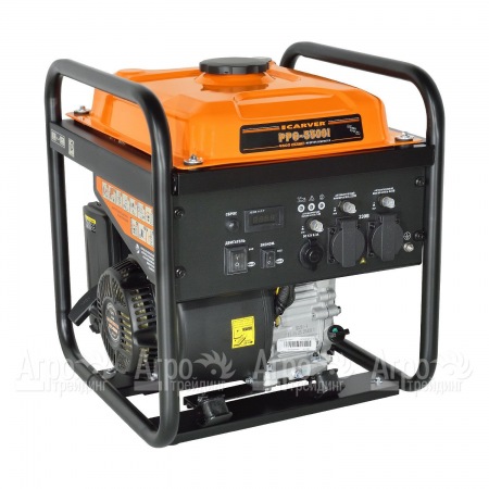 Бензиновый генератор инверторный Carver PPG-5500I 4.2 кВт  в Волжском