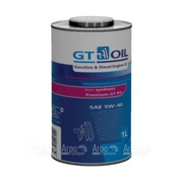 Моторное масло GT OIL 5W40, 10W30, 10 W 40, 1 л для 4-х тактных двигателей в Волжском