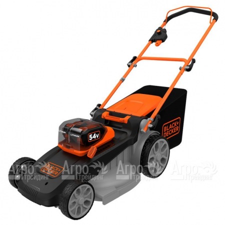 Газонокосилка аккумуляторная Black+Decker CLM5448PC2-QW в Волжском