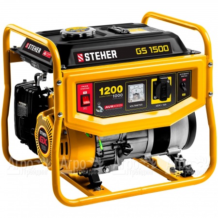 Бензогенератор Steher GS-1500 1 кВт в Волжском