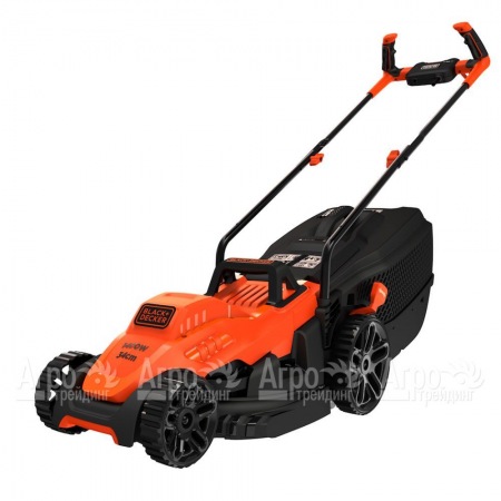 Газонокосилка электрическая Black+Decker BEMW461BH-QS в Волжском