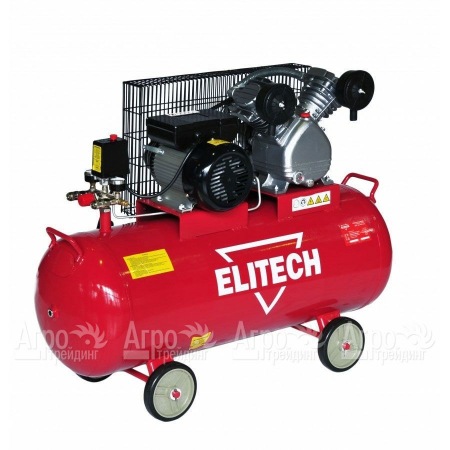 Компрессор поршневой масляный Elitech КПР 100/400/2.2 (E0504.001.00) в Волжском
