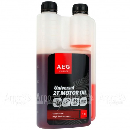 Масло минеральное Universal AEG 2T Motor Motor Oil API TC 1 л для 2-х тактных двигателей  в Волжском